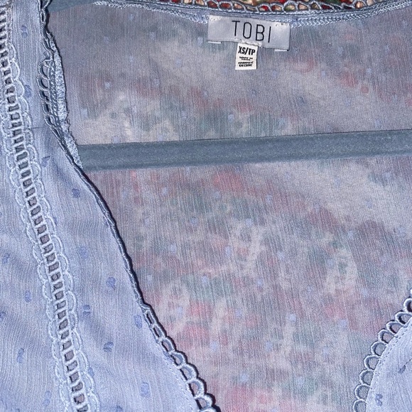 Tobi sheer tie blouse - Picture 2 of 2